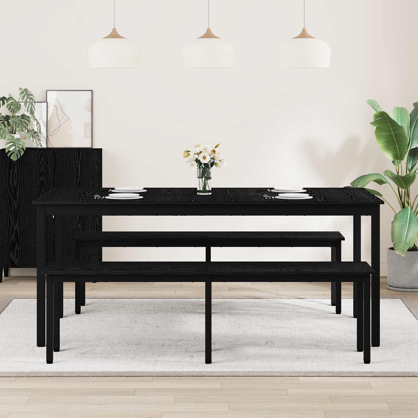 Eettafels Bewerkt hout