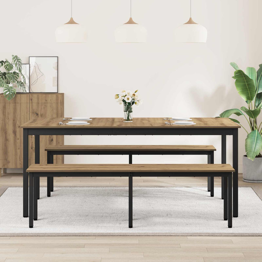 Eettafels Bewerkt hout