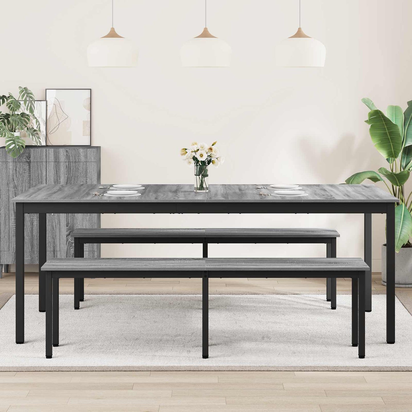 Eettafels Bewerkt hout