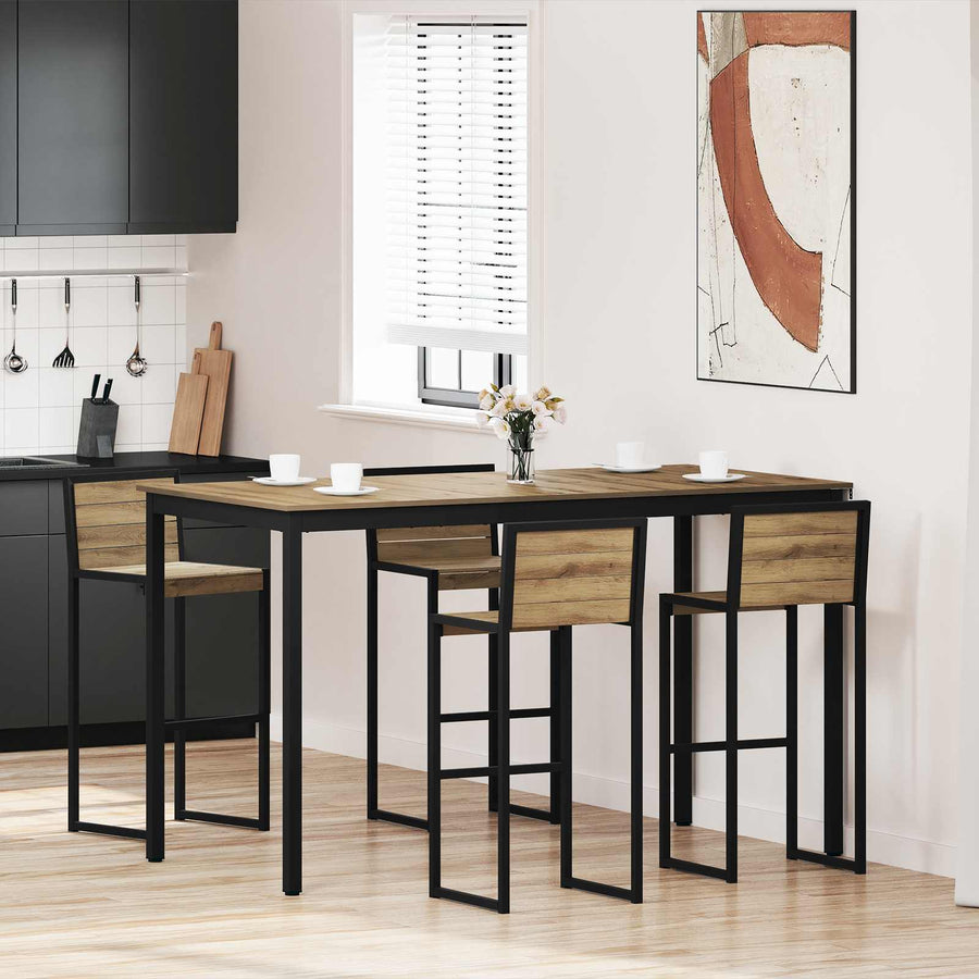 Eettafels Bewerkt hout