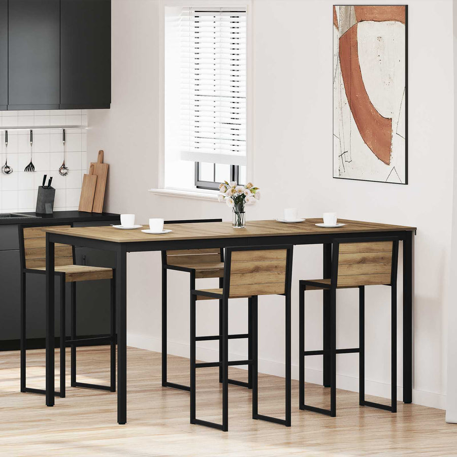Eettafels Bewerkt hout