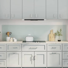 Keuken Achterwand 2 pcs Wit 100 x 50 cm gehard glas