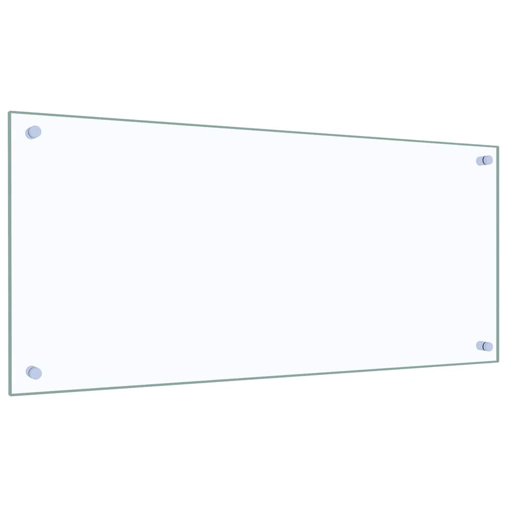 Keuken Achterwand 2 pcs Doorzichtig 90 x 40 cm gehard glas