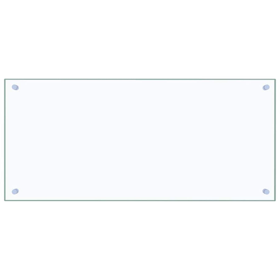 Keuken Achterwand 2 pcs Doorzichtig 90 x 40 cm gehard glas