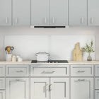 Keuken achterwand 2x 90x50 cm gehard glas doorzichtig