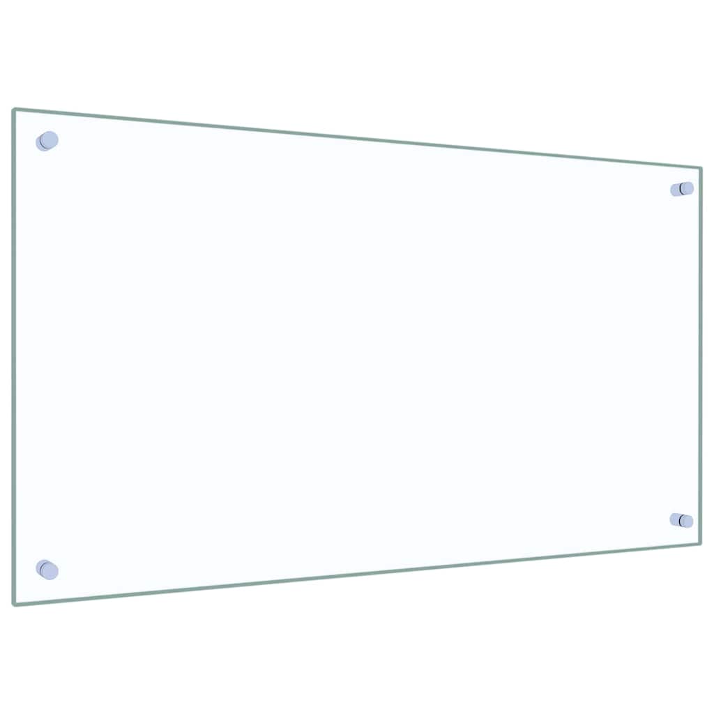 Keuken Achterwand 2 pcs Doorzichtig 90 x 50 cm gehard glas