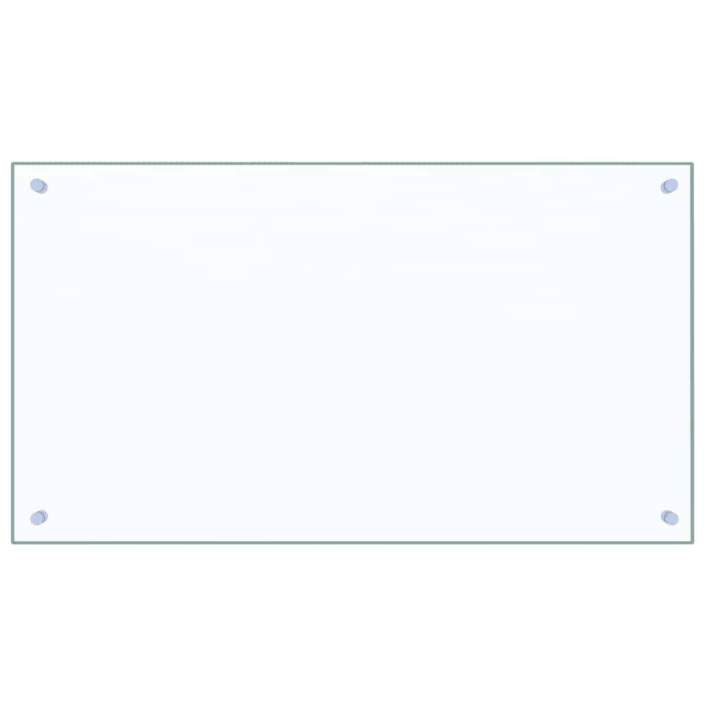 Keuken Achterwand 2 pcs Doorzichtig 90 x 50 cm gehard glas