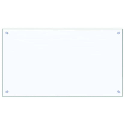 Keuken Achterwand 2 pcs Doorzichtig 90 x 50 cm gehard glas