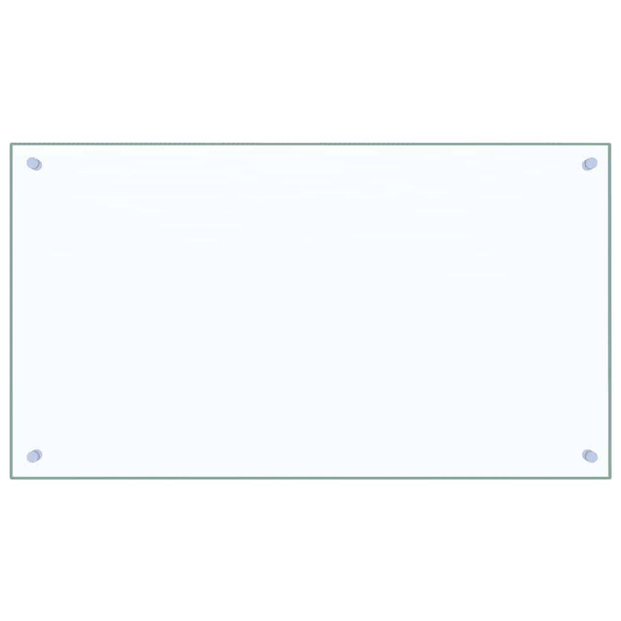 Keuken Achterwand 2 pcs Doorzichtig 90 x 50 cm gehard glas
