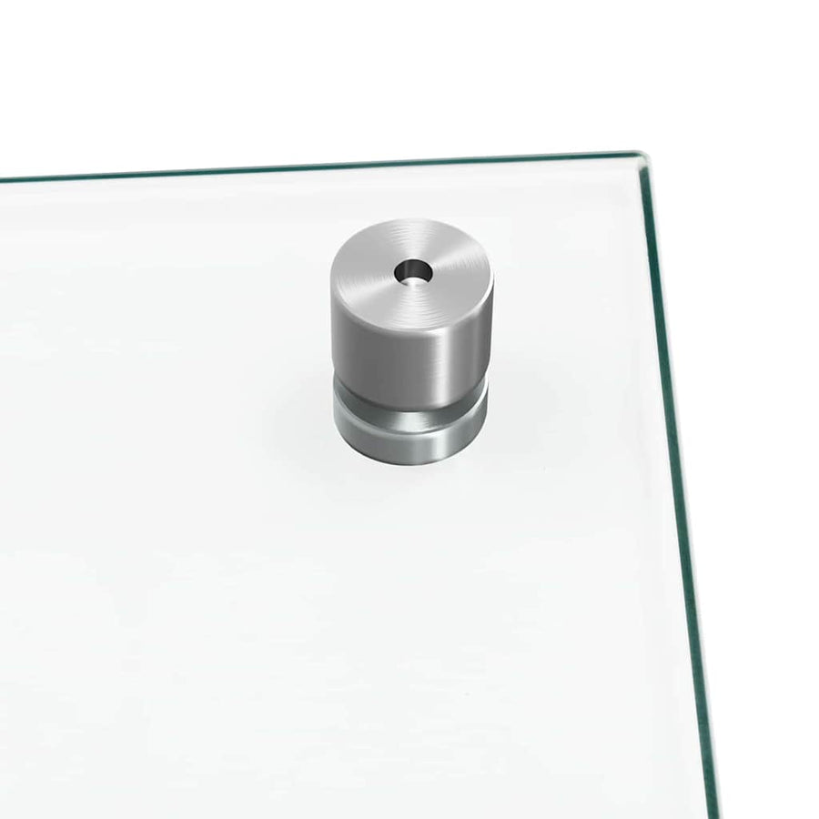 Keuken Achterwand 2 pcs Doorzichtig 90 x 60 cm gehard glas