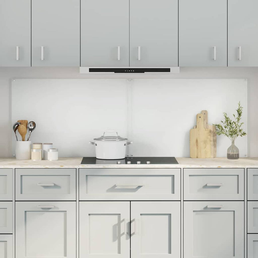 Keuken Achterwand 2 pcs Doorzichtig 90 x 60 cm gehard glas