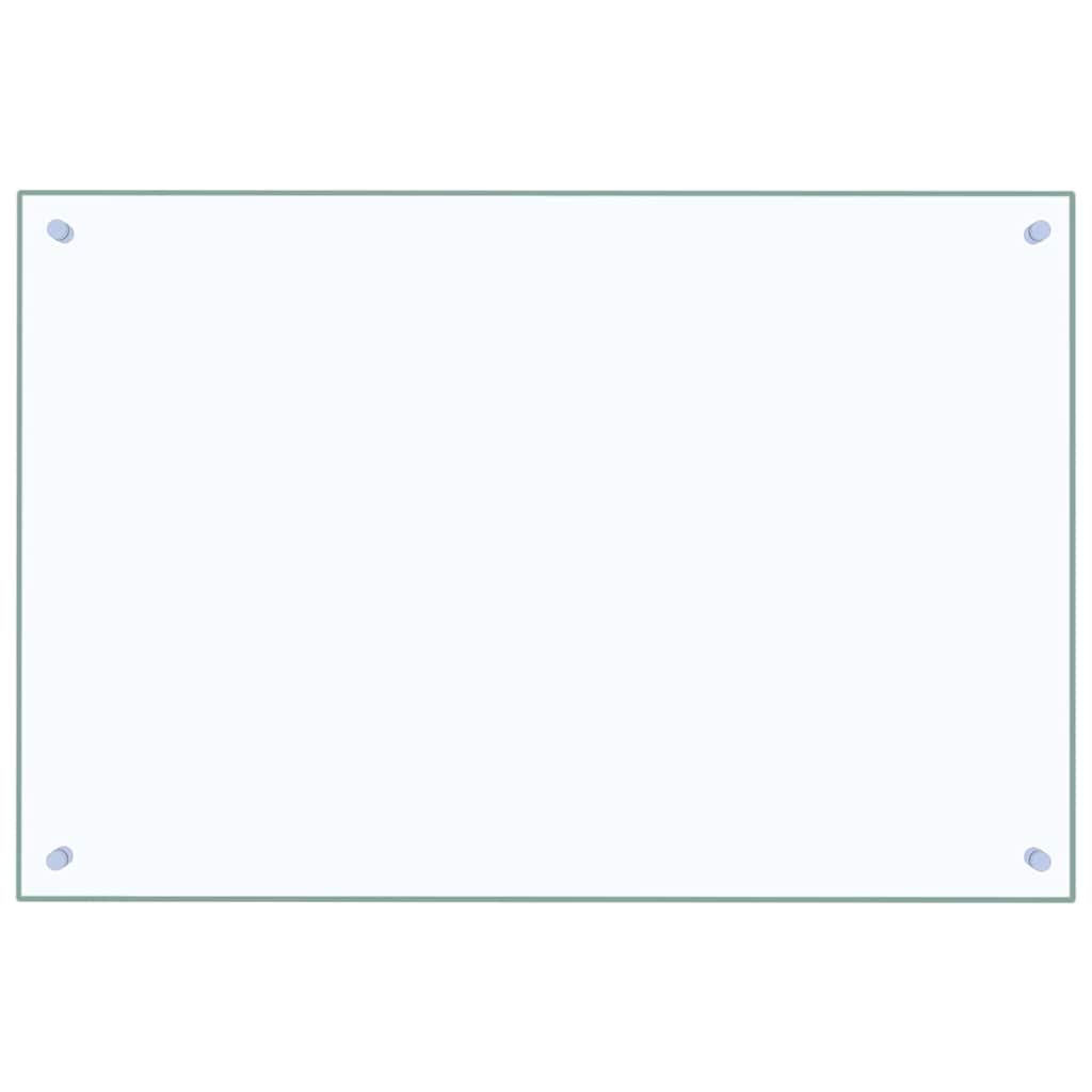 Keuken Achterwand 2 pcs Doorzichtig 90 x 60 cm gehard glas