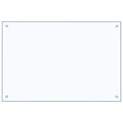 Keuken Achterwand 2 pcs Doorzichtig 90 x 60 cm gehard glas