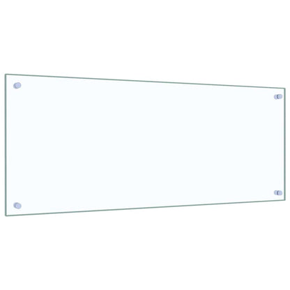 Keuken Achterwand 2 pcs Doorzichtig 100 x 40 cm gehard glas