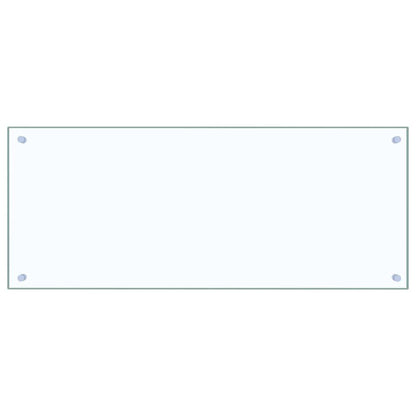 Keuken Achterwand 2 pcs Doorzichtig 100 x 40 cm gehard glas