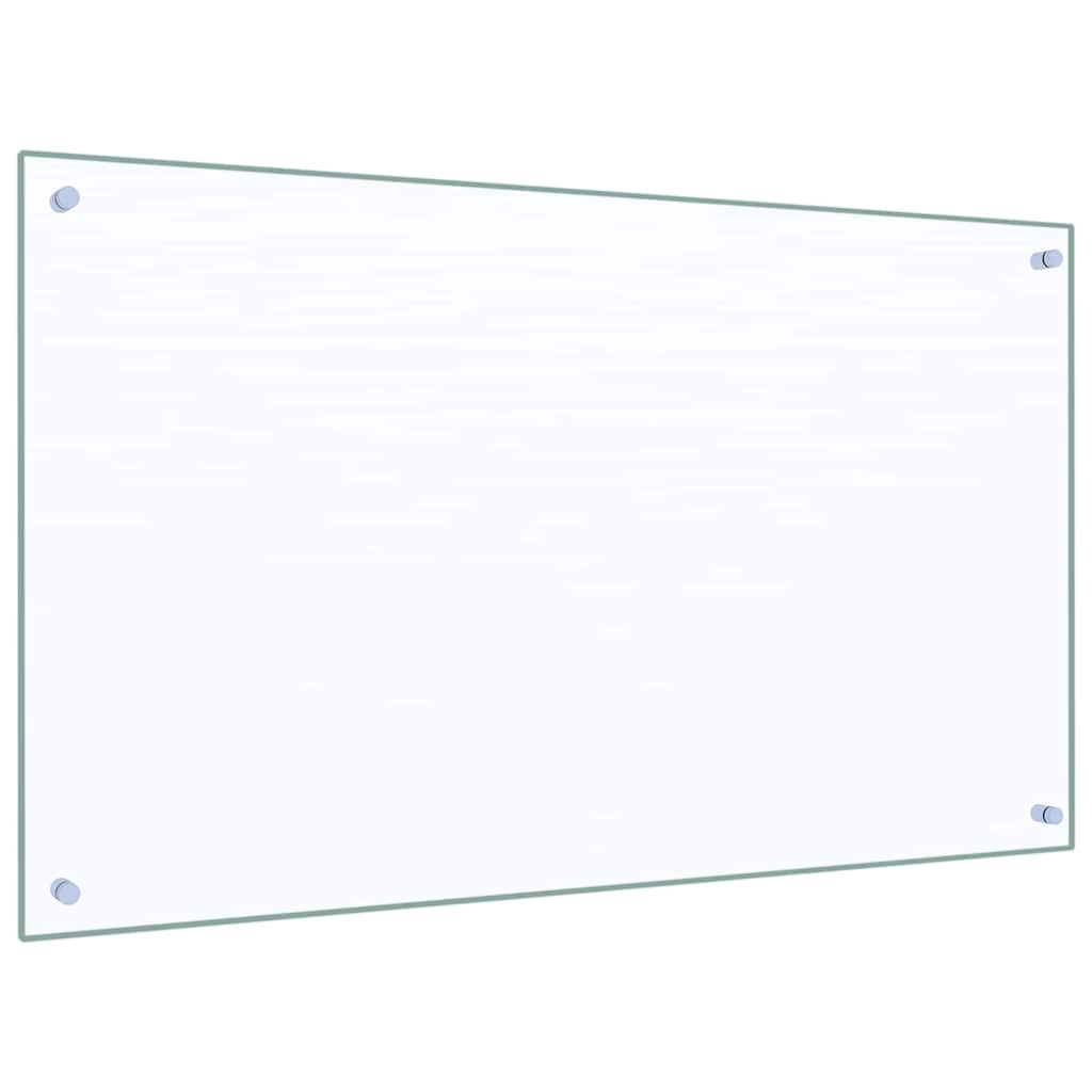 Keuken Achterwand 2 pcs Doorzichtig 100 x 60 cm gehard glas
