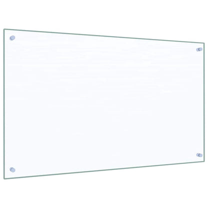 Keuken Achterwand 2 pcs Doorzichtig 100 x 60 cm gehard glas