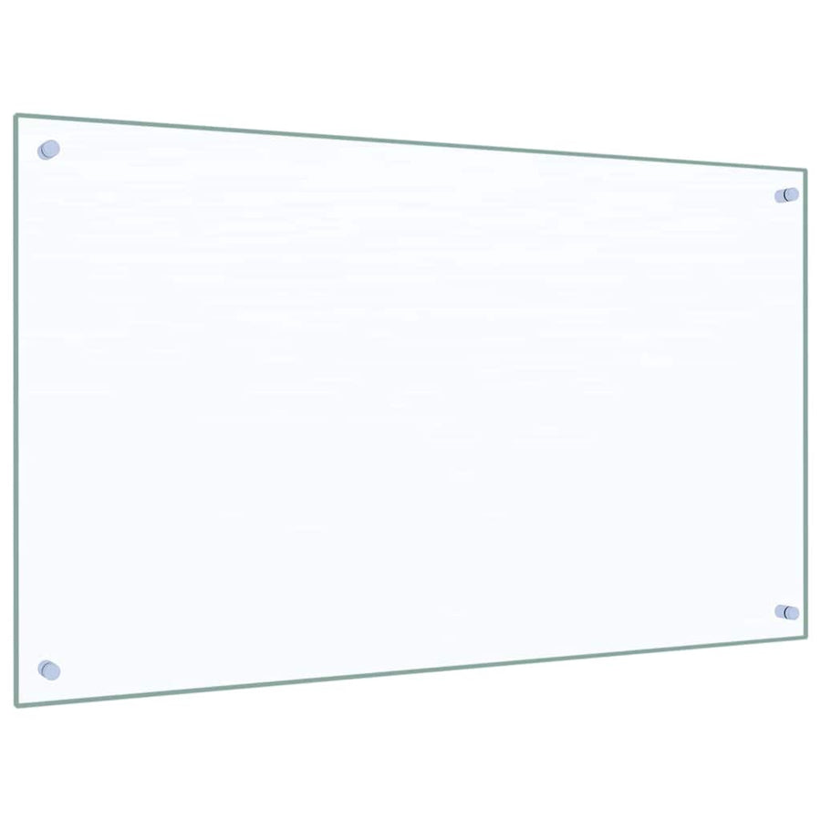 Keuken Achterwand 2 pcs Doorzichtig 100 x 60 cm gehard glas
