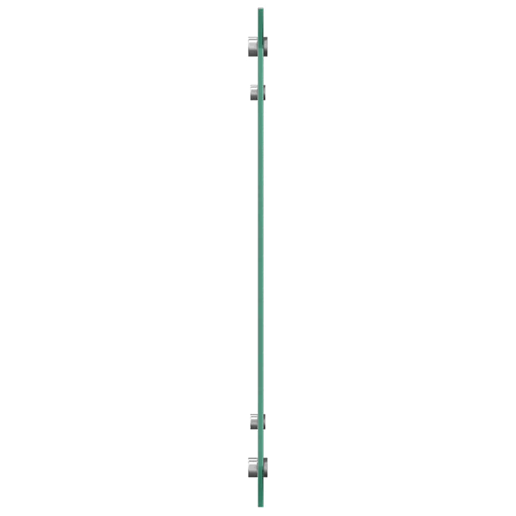 Keuken Achterwand 2 pcs Lichtgrijs 70 x 50 cm gehard glas