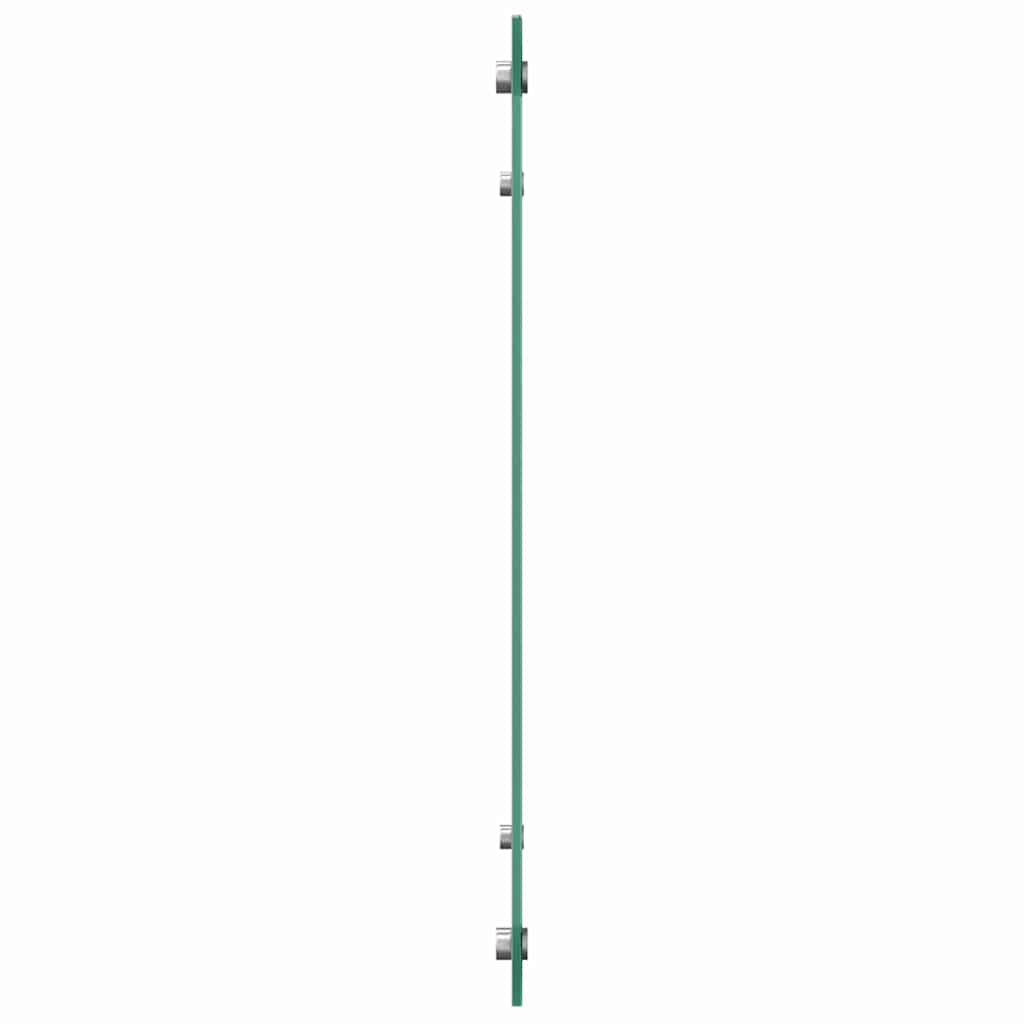Keuken Achterwand 2 pcs Lichtgrijs 80 x 60 cm gehard glas