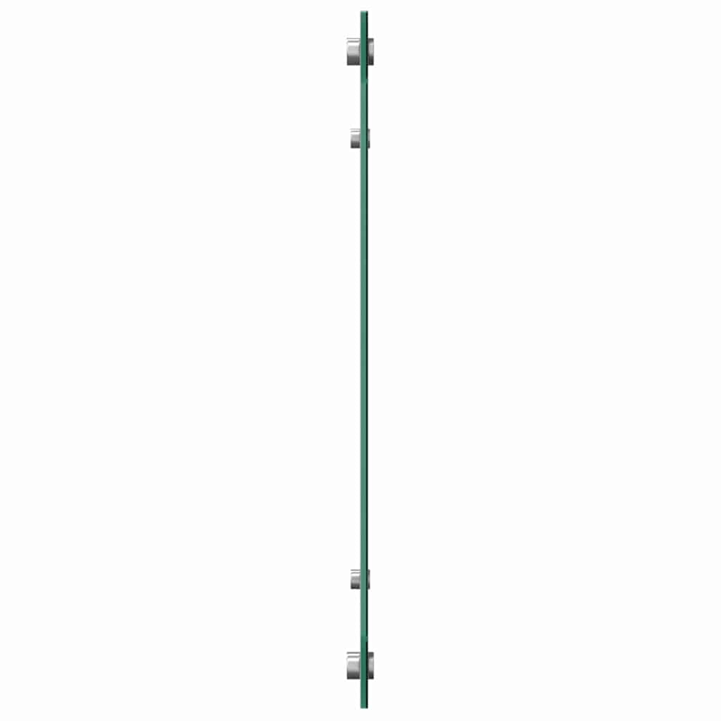 Keuken Achterwand 2 pcs Lichtgrijs 90 x 50 cm gehard glas