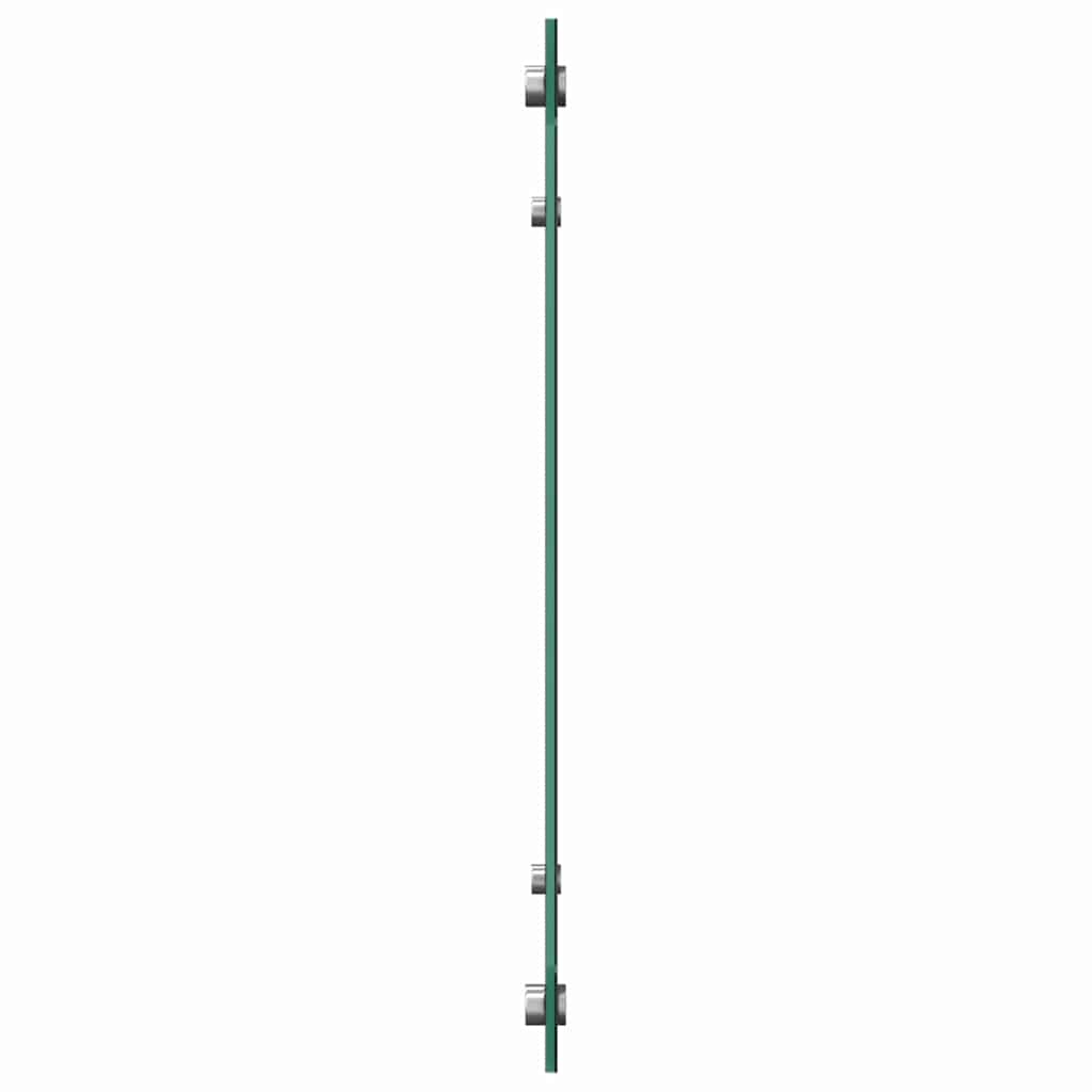 Keukenachterwand 2 pcs Donkergrijs 70 x 50 cm gehard glas