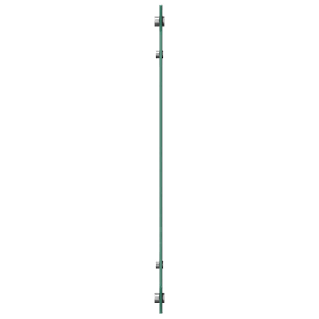 Keukenachterwand 2 pcs Donkergrijs 70 x 60 cm gehard glas