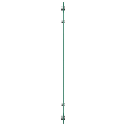 Keukenachterwand 2 pcs Donkergrijs 70 x 60 cm gehard glas