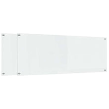 Keuken Achterwand 2 pcs Doorzichtig 110 x 40 cm gehard glas