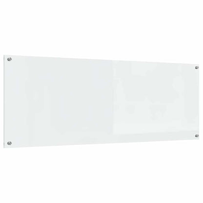 Keuken Achterwand 2 pcs Doorzichtig 110 x 40 cm gehard glas