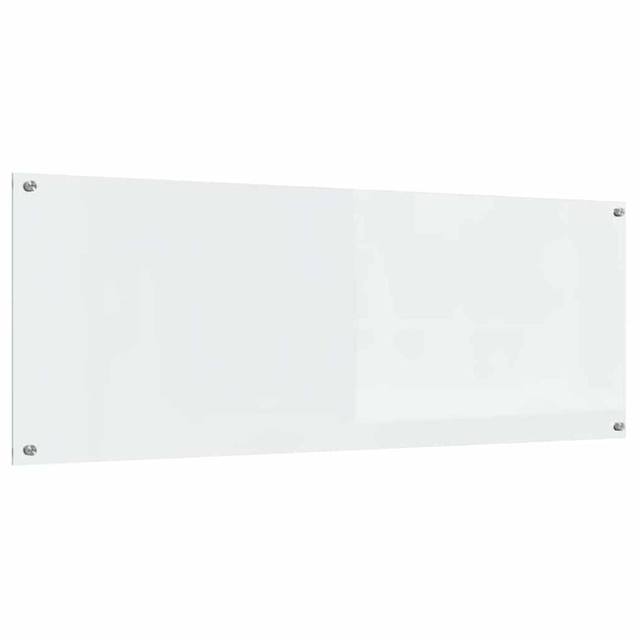 Keuken Achterwand 2 pcs Doorzichtig 110 x 40 cm gehard glas