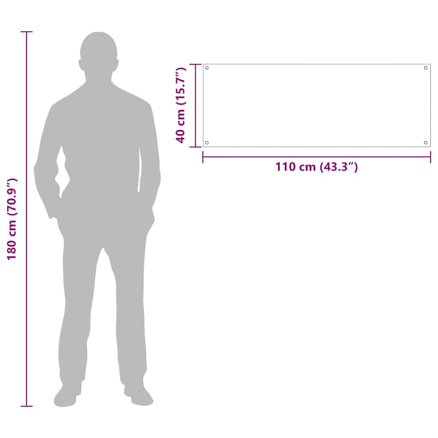 Keuken Achterwand 2 pcs Doorzichtig 110 x 40 cm gehard glas