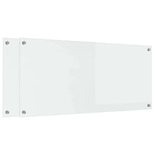 Keuken Achterwand 2 pcs Doorzichtig 110 x 50 cm gehard glas