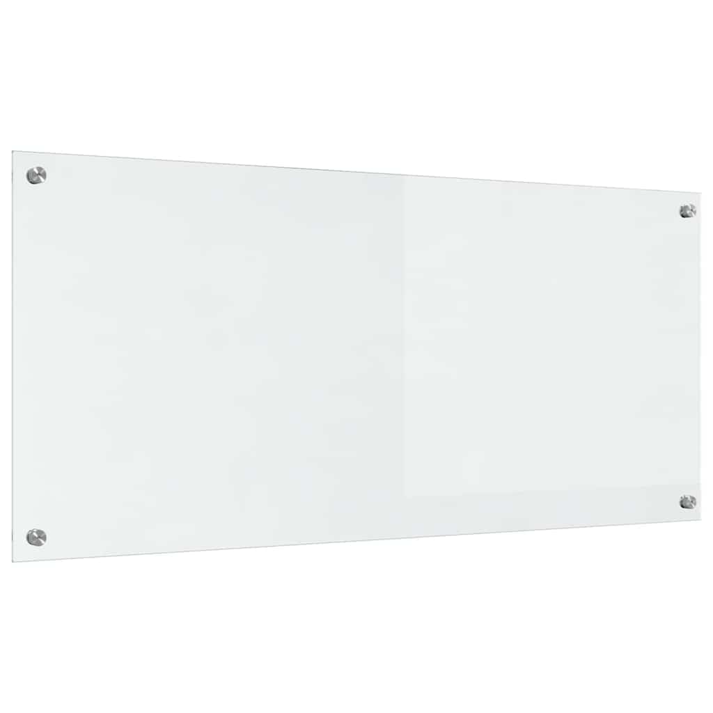 Keuken Achterwand 2 pcs Doorzichtig 110 x 50 cm gehard glas