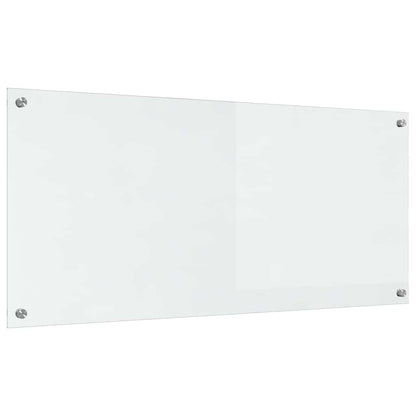 Keuken Achterwand 2 pcs Doorzichtig 110 x 50 cm gehard glas