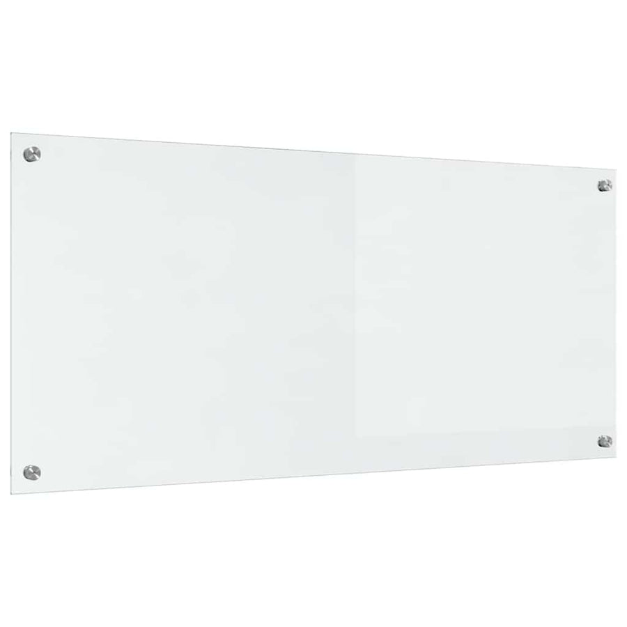 Keuken Achterwand 2 pcs Doorzichtig 110 x 50 cm gehard glas