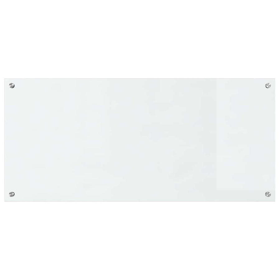 Keuken Achterwand 2 pcs Doorzichtig 110 x 50 cm gehard glas