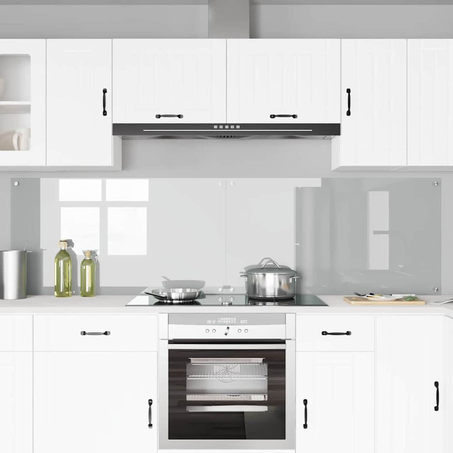 Keuken Spatscherm 2 Pcs 110 X 60 Cm Gehard Glas Doorzichtig 2