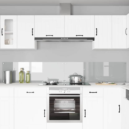 Keuken Achterwand 2 pcs Doorzichtig 120 x 40 cm gehard glas