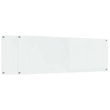 Keuken Achterwand 2 pcs Doorzichtig 120 x 40 cm gehard glas