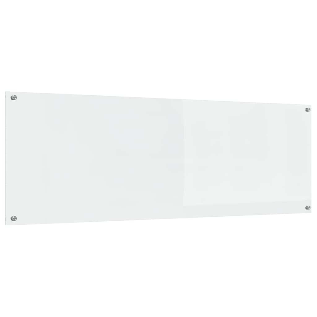 Keuken Achterwand 2 pcs Doorzichtig 120 x 40 cm gehard glas