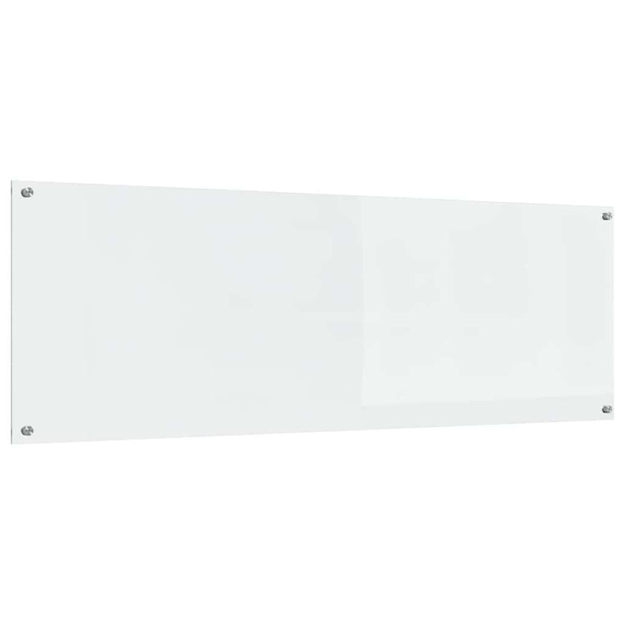 Keuken Achterwand 2 pcs Doorzichtig 120 x 40 cm gehard glas