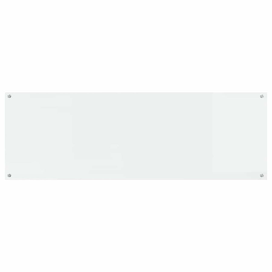 Keuken Achterwand 2 pcs Doorzichtig 120 x 40 cm gehard glas