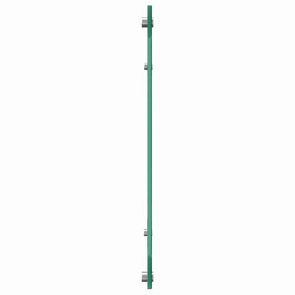 Keuken Achterwand 2 pcs Doorzichtig 120 x 40 cm gehard glas