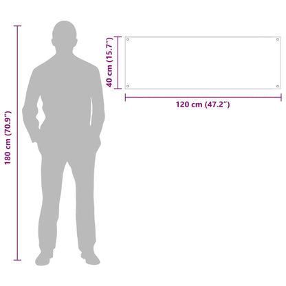 Keuken Achterwand 2 pcs Doorzichtig 120 x 40 cm gehard glas