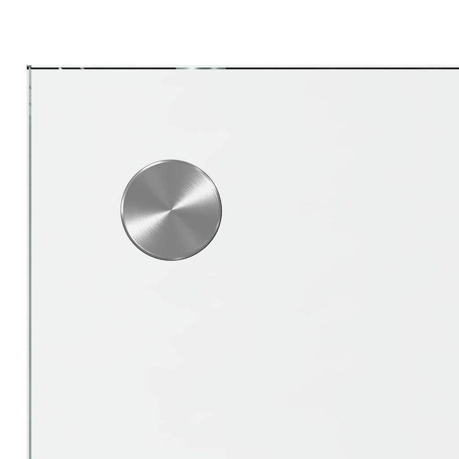 Keuken Achterwand 2 pcs Doorzichtig 120 x 50 cm gehard glas