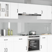 Keuken Achterwand 2 pcs Doorzichtig 120 x 50 cm gehard glas