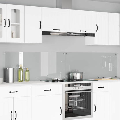 Keuken Achterwand 2 pcs Doorzichtig 120 x 50 cm gehard glas