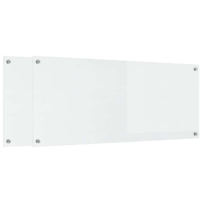 Keuken Achterwand 2 pcs Doorzichtig 120 x 50 cm gehard glas