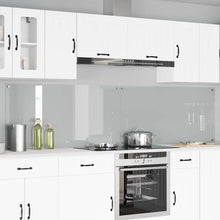 Keuken Achterwand 2 pcs Doorzichtig 120 x 60 cm gehard glas